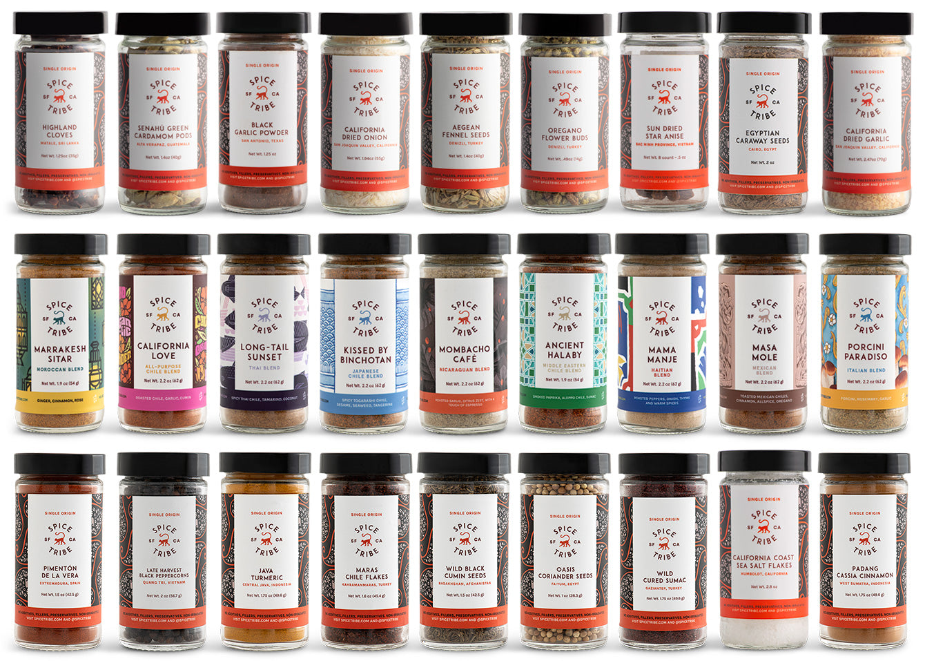 Spice Seasoning Tank Cartridge, 6 Piece Set – Lifestyle Supplies Store