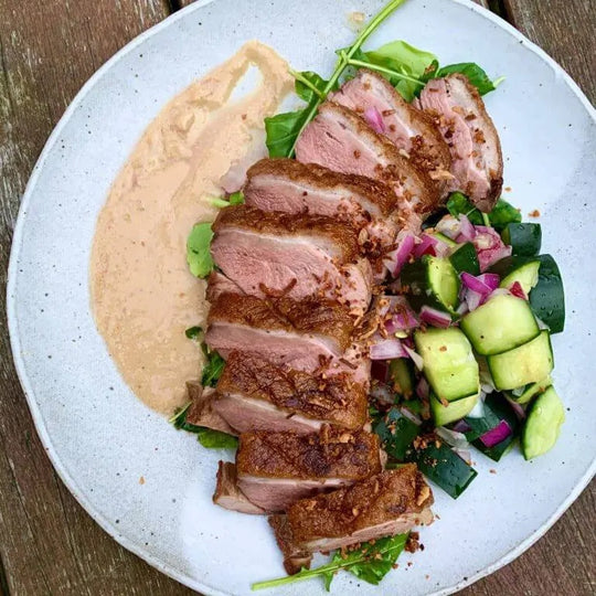 Crispy Duck with Cashew Sauce Recipe