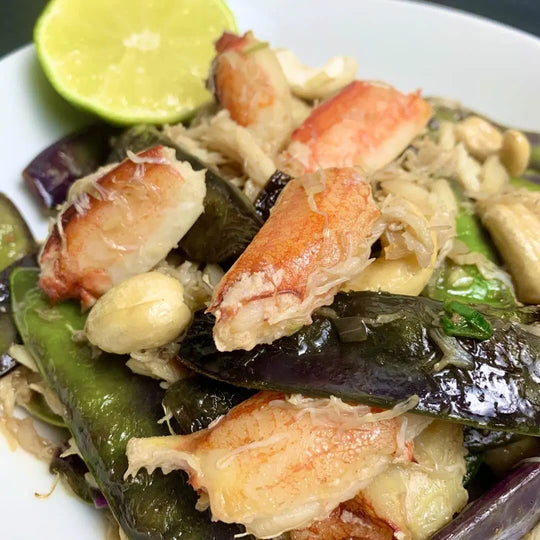 Crab and Snap Pea Stir Fry Recipe