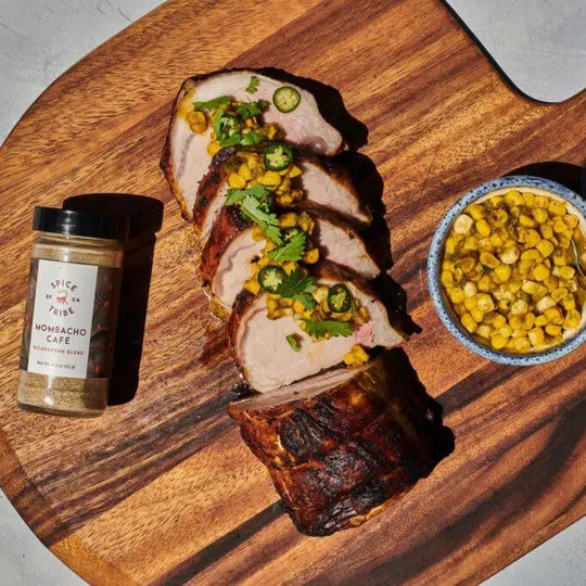 Mojo Pork Roast with Corn Salsa Recipe