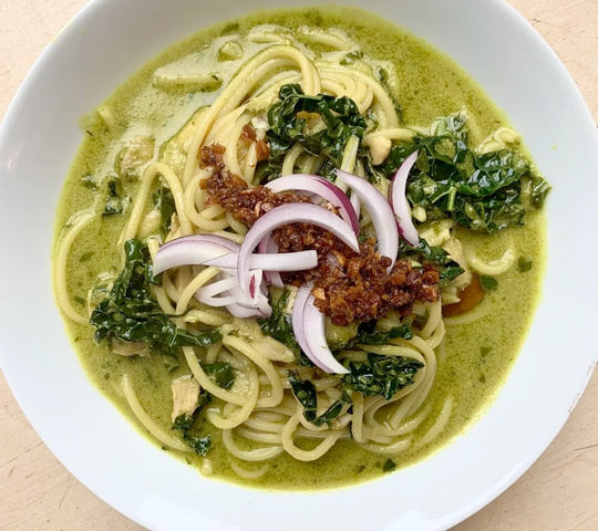 Green Curry Noodle Soup Recipe