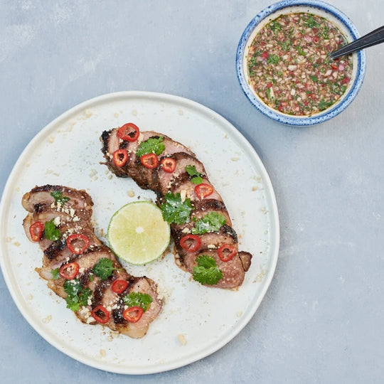 Thai Inspired Pork Steak Recipe