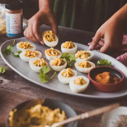 Spiced Deviled Eggs Recipe