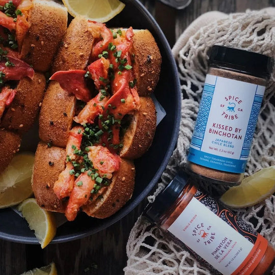 Togarashi Lobster Rolls with Smoky Maple Butter Recipe