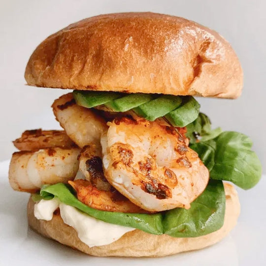 Spicy Shrimp Burger Recipe