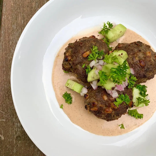 Lamb Meatballs with Tahini Sauce Recipe