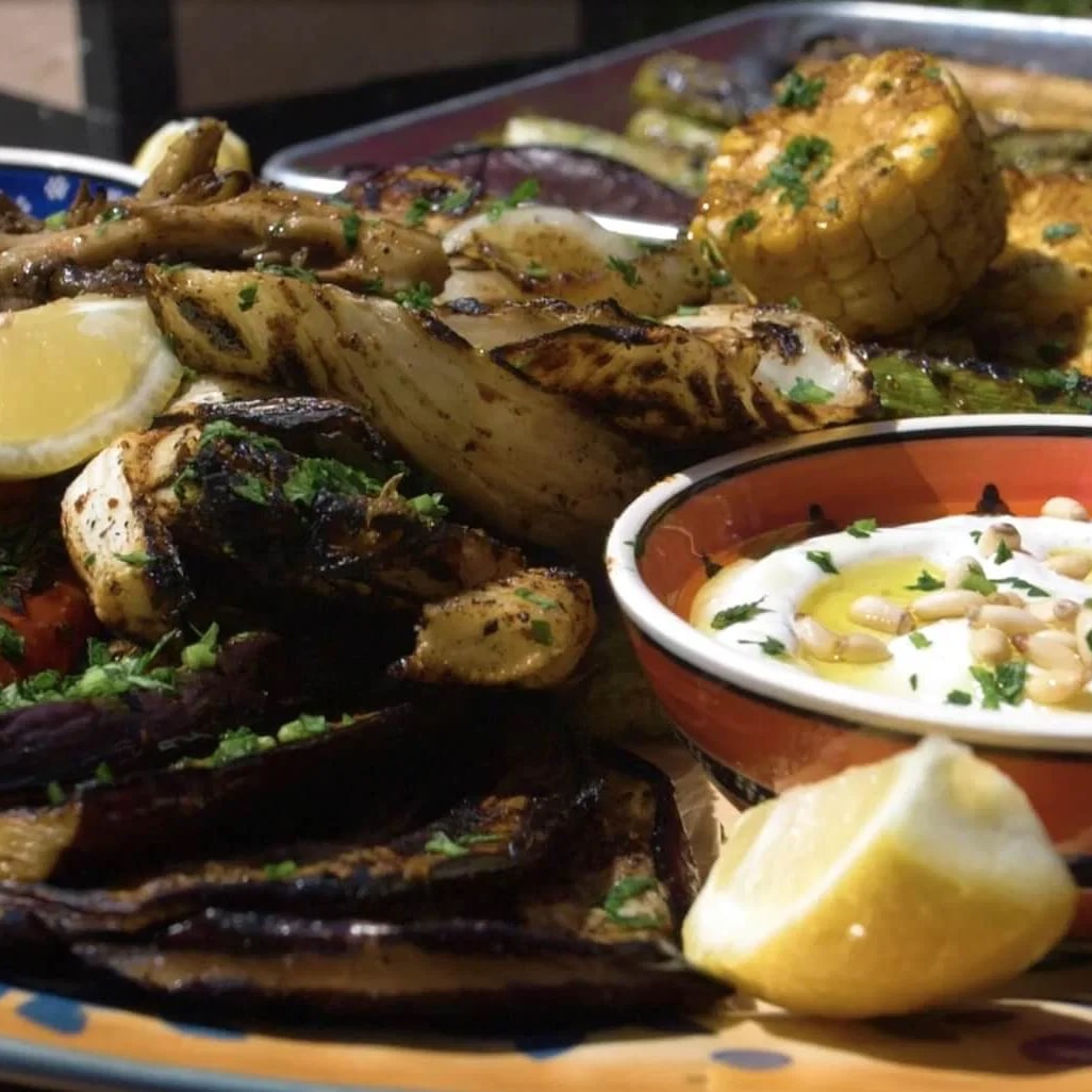 Mediterranean Style Grilled Veggie Platter – Spice Tribe