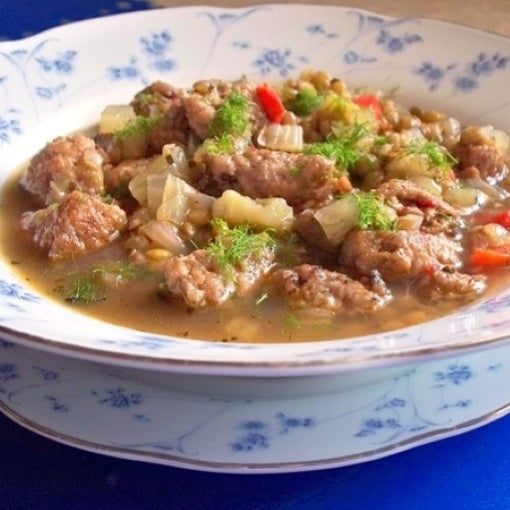 Fennel Sausage Lentil Stew Recipe