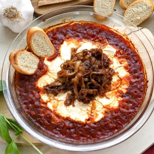 Caramelized Onion Goat Cheese Dip